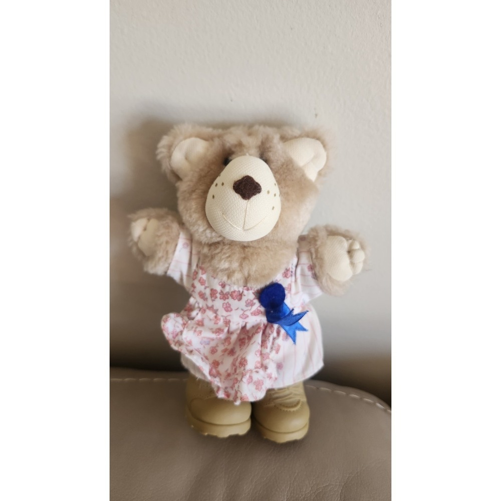 2 Vintage Furskins 1986 Wendy's 7" Teddy Bears